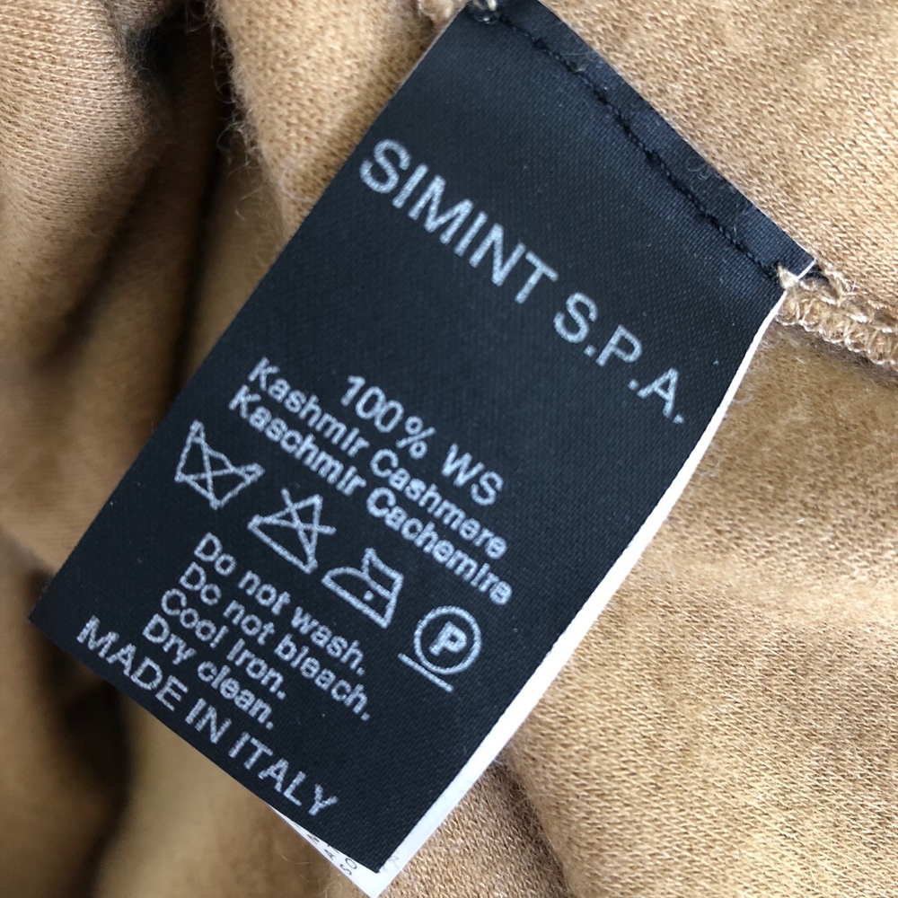 GIORGIO ARMANI 100%cashmere camel color sweater - Picture 3 of 7